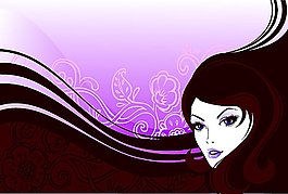 時尚美女插畫