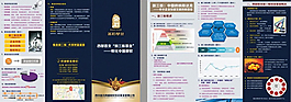 經融三折頁