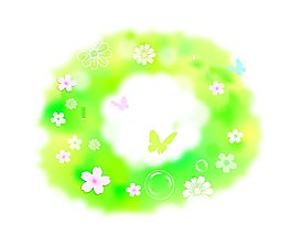 夢(mèng)幻花紋背景