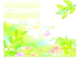夢幻鮮花背景