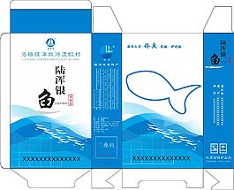 魚醬包裝展開圖