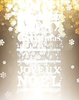 圣誕節(jié)雪花背景