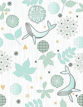 矢量花紋設(shè)計素材