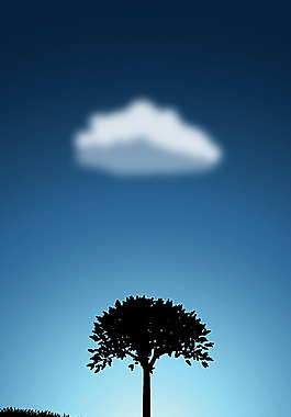 矢量大樹(shù)背景素材