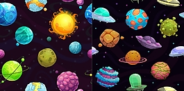 卡通行星