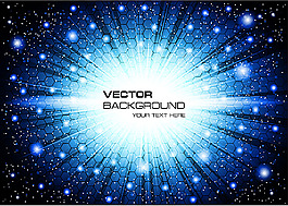 藍(lán)色夢幻背景