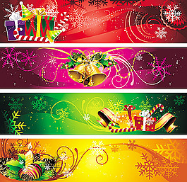 圣誕節(jié)Banners