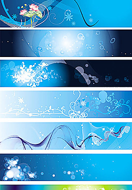 藍(lán)色夢幻背景