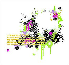 時(shí)尚花紋039