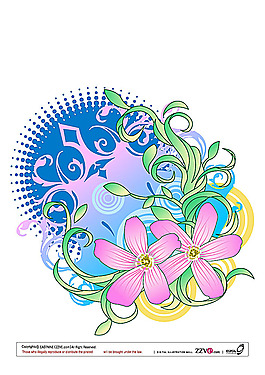 歐美花紋668