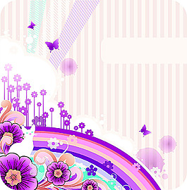 時尚花紋005