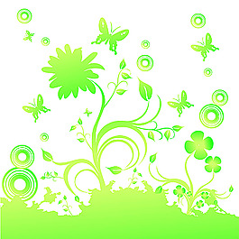 時(shí)尚花紋004