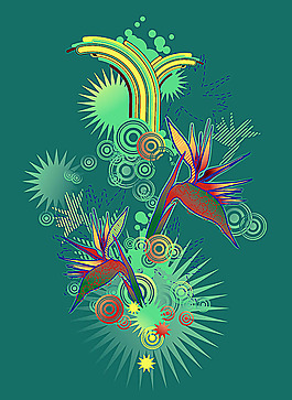 欧美花纹552