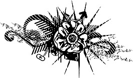 歐美花紋525