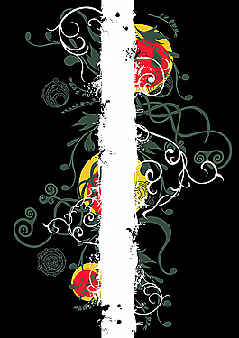 欧美花纹284