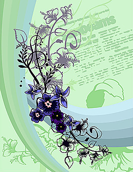 歐美花紋376