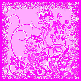 歐美花紋009
