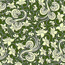 連續(xù)花紋背景039