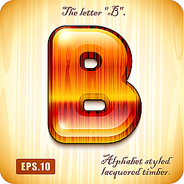 3d油漆字母B