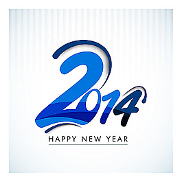 創(chuàng)意2014新年藝術(shù)字