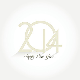 2014新年藝術字