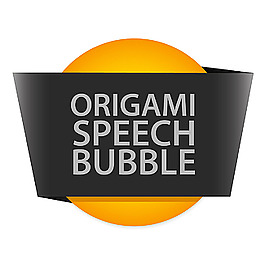 網頁疊紙標簽