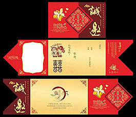 結(jié)婚請(qǐng)柬設(shè)計(jì)模板cdr素材下載