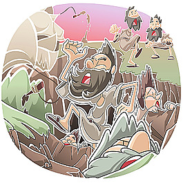 故事插画素材