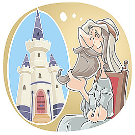 阿拉伯故事插畫