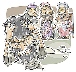 阿拉伯故事插畫