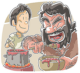 卡通插畫