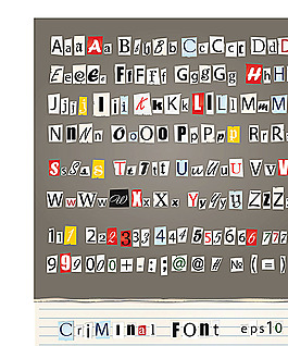 卡通字體設計