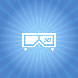 3d眼鏡背景