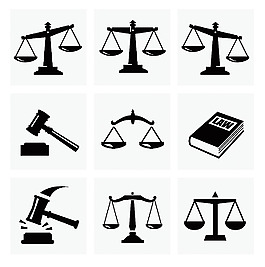 法律圖標設計