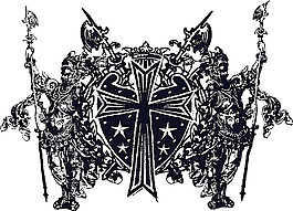 十字架徽標(biāo)印花設(shè)計(jì)
