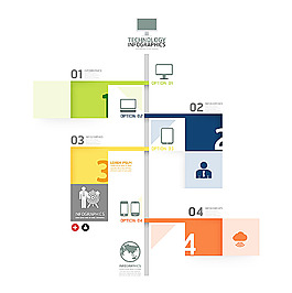矢量信息圖表標(biāo)簽