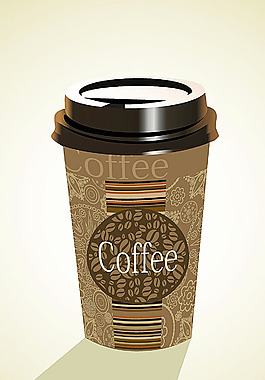 纸杯咖啡