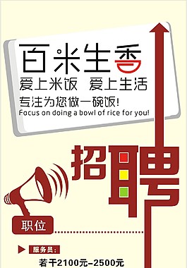 招聘海報(bào)