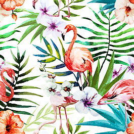 花鳥矢量圖