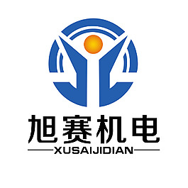 企业公司商标LOGO 蓝色简约风格