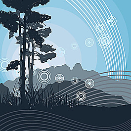 矢量插畫背景