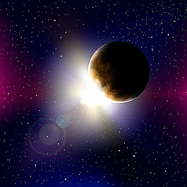 陽光和星球