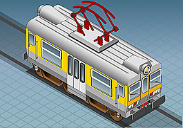 卡通電車