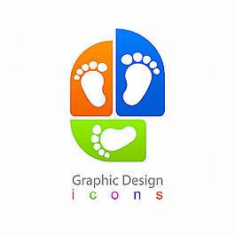 腳印logo設(shè)計(jì)