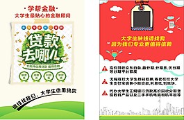 学生贷款海报