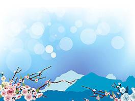 雪山風景