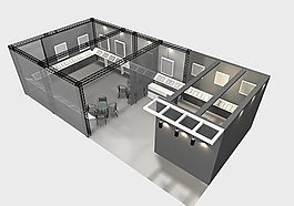 展覽3D模型下載