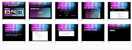 暗紫色動畫PPT