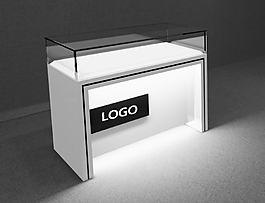 公司展柜模型