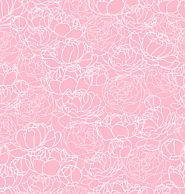 牡丹花紋無縫背景